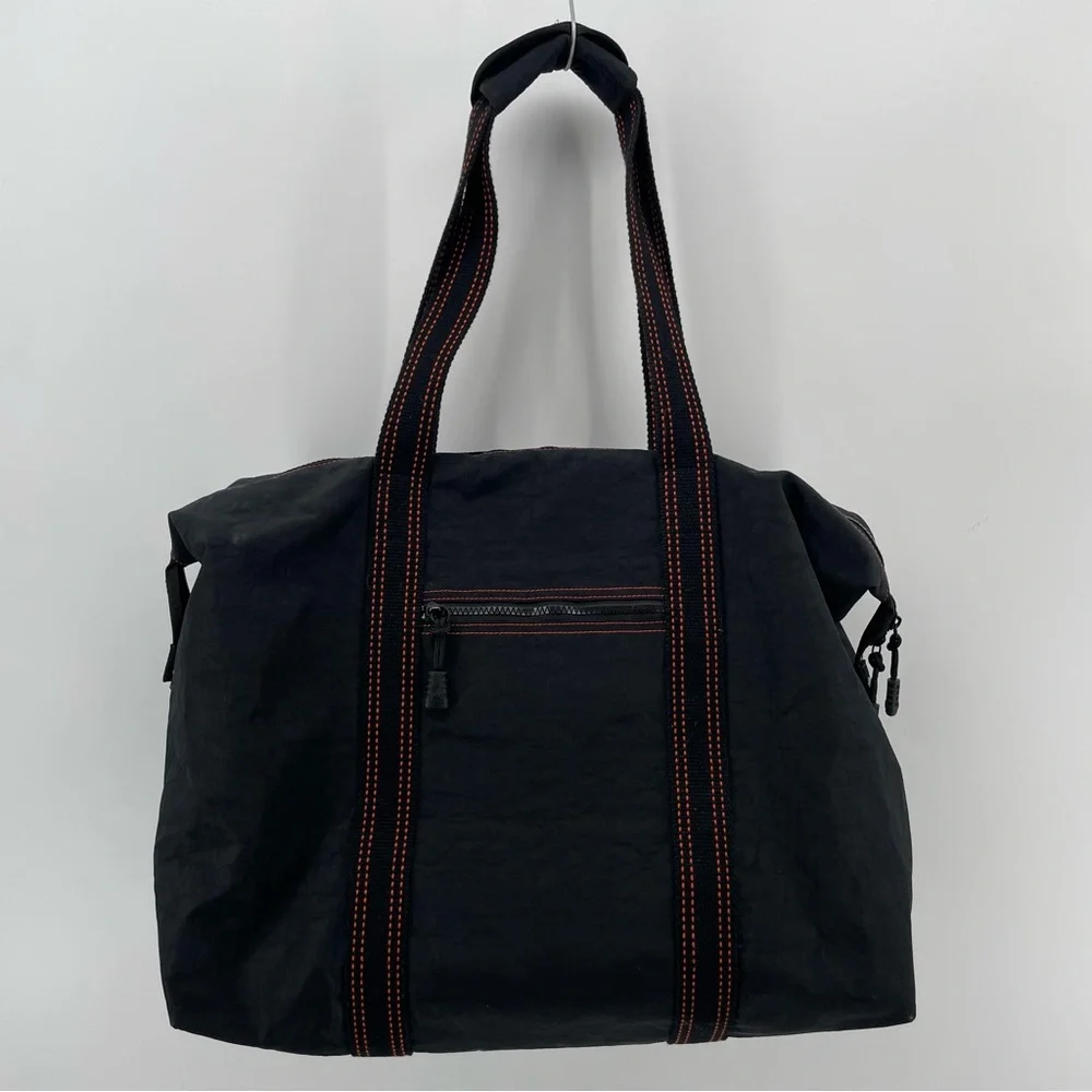 Harley-Davidson Black Nylon Travel Tote Duffle Bag Logo - Picture 5 of 10